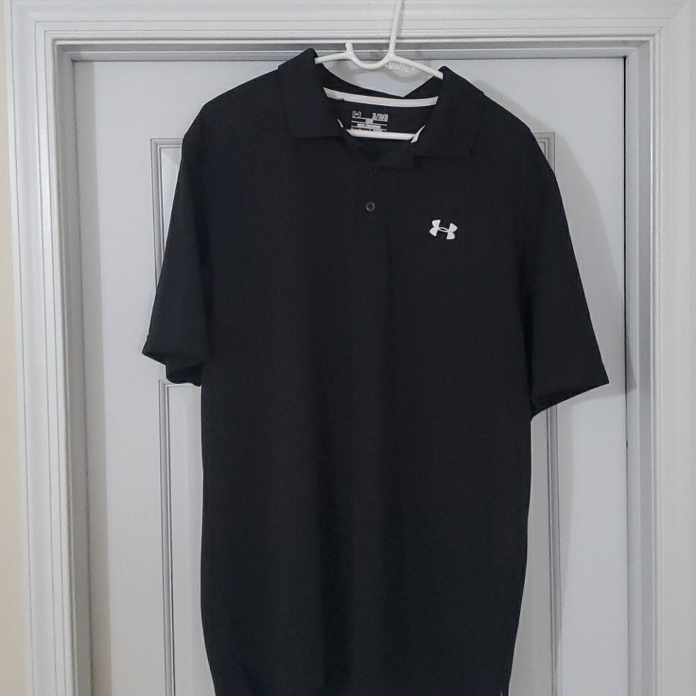 Under Armour XL black collared shirt